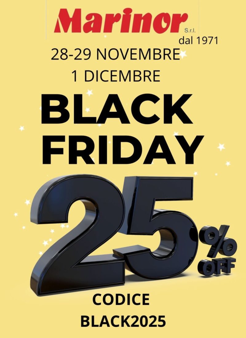 BLACK FRIDAY SITO